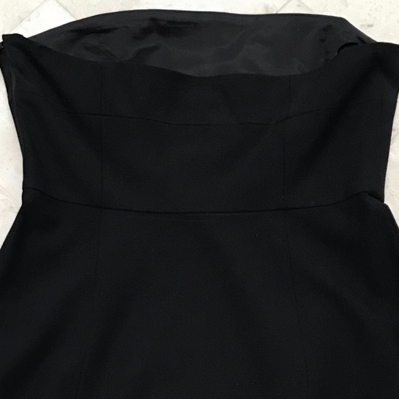 Theory Little Black Strapless Dress - Size 2 - Picture 5 of 5